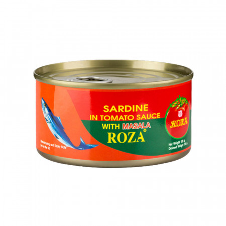 ROZA SARDINE IN TOMATO SAUCE WITH MASALA 185 G